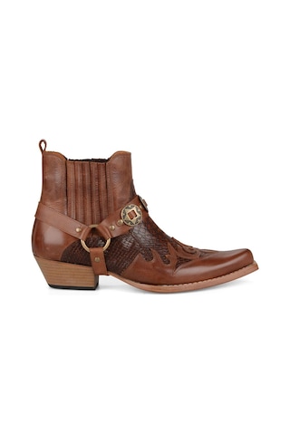 Taba Western Erkek Kovboy Botu Footcourt Taba