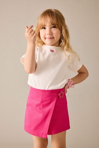 Defacto Basıc Düz Twill Etek Kız Bebek H6739a526hspn178 Pembe-pn178