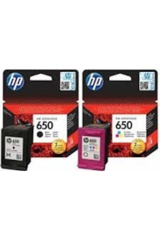 Hp 650 Kartuş İkili Paket Deskjet 1015/1515/1516/2545/2546