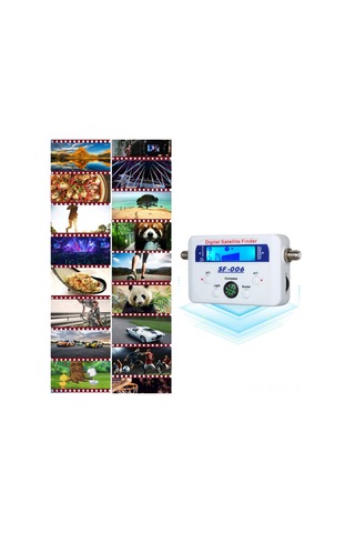 Dijital Uydu Bulucu Uydu Sinyal Ölçer Mini Dijital Uydu Sinyal Bulucu Ölçer Lcd Ekranlı Dijital Uydu Bulucu Pusula İle