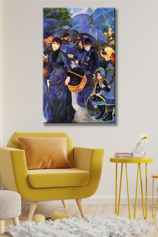 Pierre Auguste Renoir - The Umbrellas - 106452 - Dekoratif Duvar Kanvas Tablo