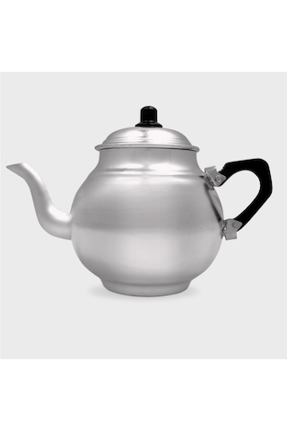 18 No Alüminyum Demlik Süzgeçli Gri