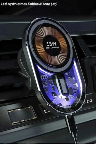 Raycon 15w Manyetik Araç Içi Kablosuz Şarj Standı Ve Telefon Tutu