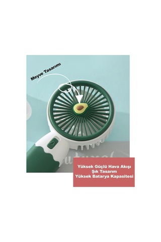 Robeve Mini Fan Masaüstü Taşınabilir Telefon Stantlı Vantilatör 2si 1 Arada Taşınabilir Masaüstü Fan