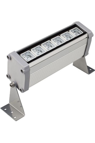 20 Cm Wallwasher Led Bina Dış Duvar Aydınlatma Boyama Mavi Işık Gri