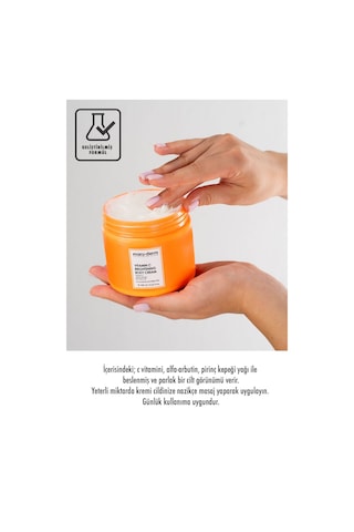 Maruderm Vitamin C Aydınlatıcı Vücut Kremi 400 ML