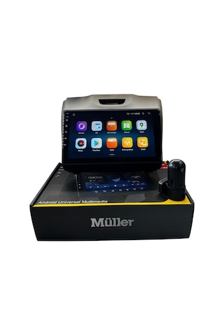 İsuzu D Max 2012-2019 Müller 4-64 Profesyonel Oem Multimedya 9"