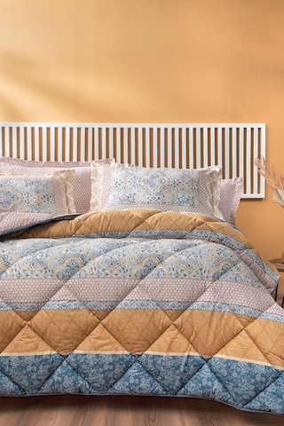 Yataş Bedding Delissa Çift Kişilik Uyku Seti - Mavi