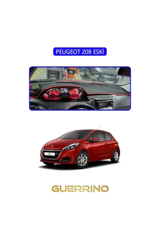 Peugeot 208 Eskitorpido Koruma Halısı Mavi Kenar Uyumlu