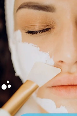 Yüz Maskesi Sürme & Soyma Aparatı,plastik Uçlu Maske Fırçası