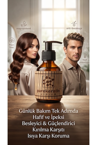 Onarıcı Ve Kırılma Karşıtı Saç Bakım Serumu 100mi