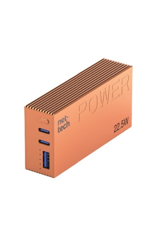 Nettech Nt-pw43 22.5w 10000 Mah Taşınabilir Powerbank - Turuncu