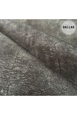 Antrasit Döşemelik Kumaş Nubuk Dallas Ve Jerry Desen