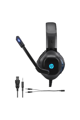 HP DHE-8002 LED Aydınlatmalı Mikrofonlu Oyuncu Kulaklığı