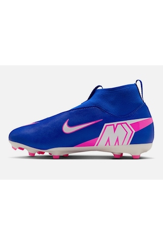 Nike Jr Mercurial Zoom Superfly 10 Academy Fg/mg Çocuk Mavi Futbol Krampon Fq8304-446 Ç-190