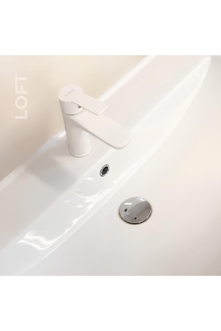 Newarc 921521W Loft Lavabo Bataryası Beyaz