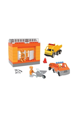 03 612 Double Blocks İnşaat Seti -pilsan Oyuncak