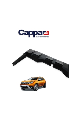 Dacia Duster Arka Cam Üstü Spoyler Mat Siyah Abs 2018-Sonrası