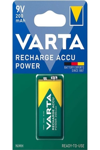 Varta 9v 200mah Şarjlı Pil - 56722
