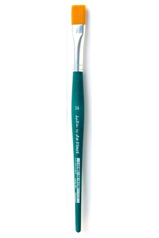 Sentetik Düz Fırçası Seri 384t5 No 14