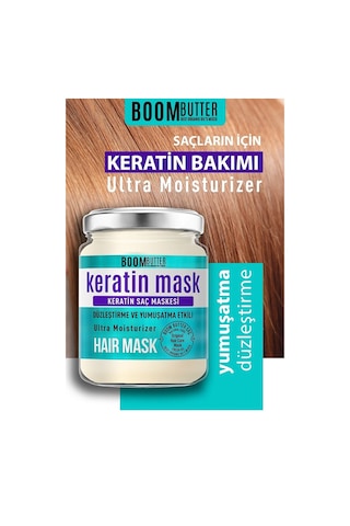 Boom Butter Güçlendirici Onarıcı Keratin Saç Maskesi 190 ML