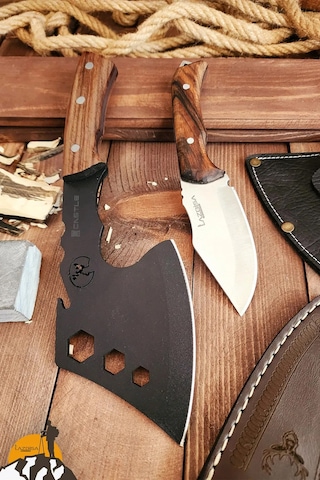 Outdoor Balta Bıçak Seti Kamp Baltası Bıçağı Nacak Budama Xx