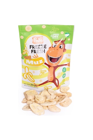 Pol's Kukuli Freeze Fresh Muz 20 Gr
