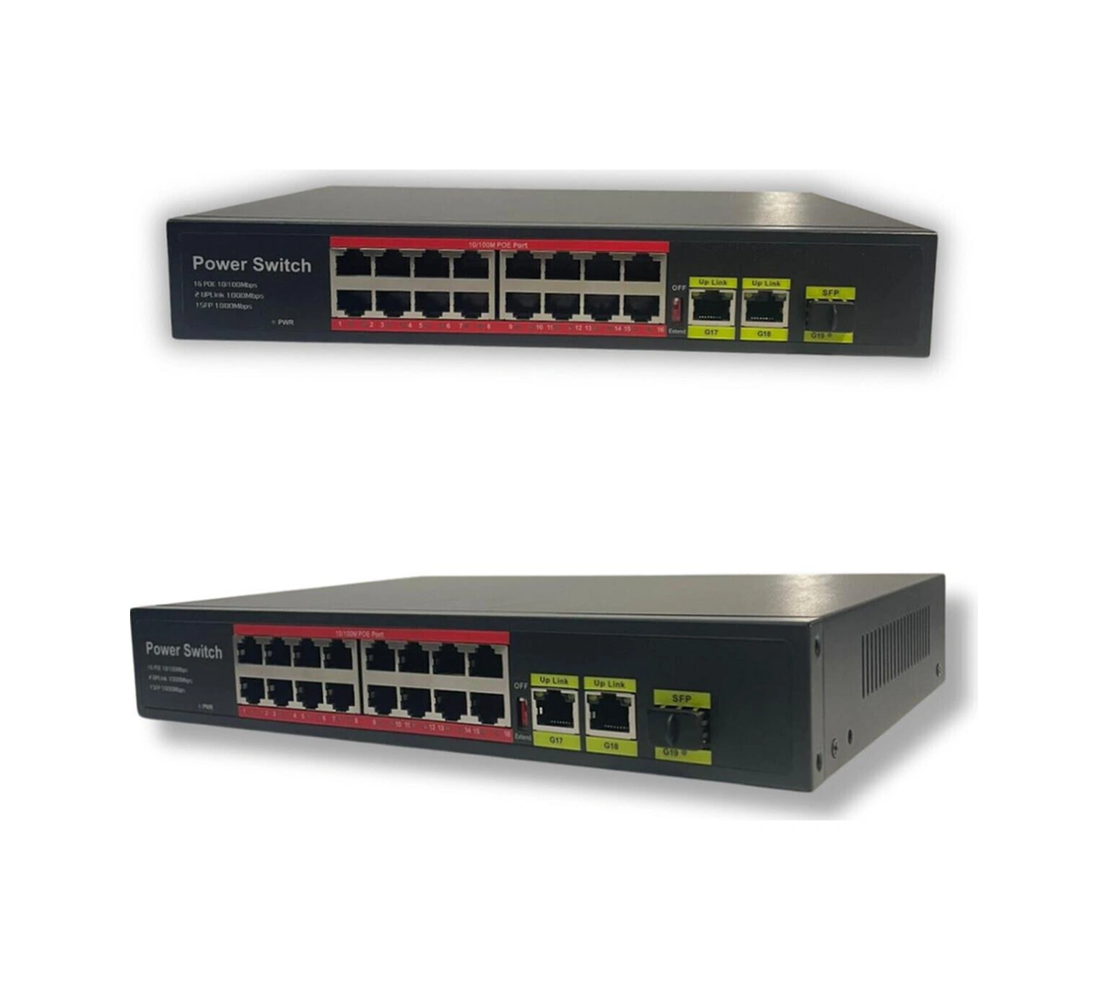 Poe Switch Pr-1630g 16 3 Port Smart-114130