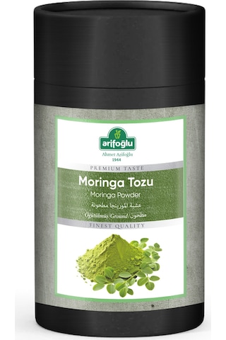 Arifoğlu Moringa Tozu Silindir Kutu 80 G