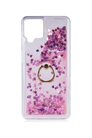 Zore Galaxy Uyumlu A12 Kılıf Msra Milce Kapak - Pembe Pembe
