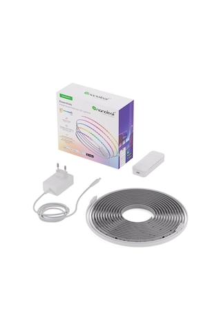 Matter Essentials Hd Işık Şeridi, 5m Adreslenebilir Rgbıc Led Şerit Akıllı, Wi-fi Ve Bluetooth Üzerinden Matt Çok Renkli