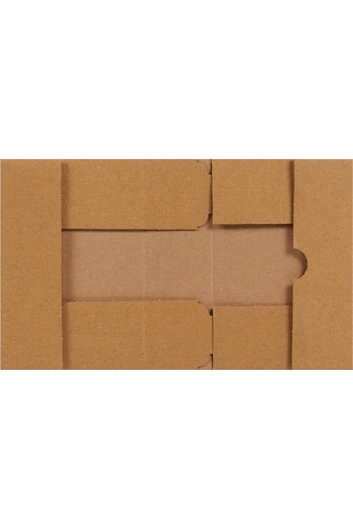 Packanya 17 x 8 x 5.5 - 100 Adet Kesimli Karton Kutu  -  Internet ve Kargo Kutusu