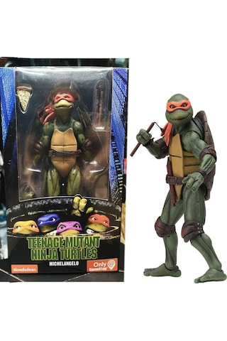 Xianwen Suofeng Neca Ninja Kaplumbağalar 1990 Film Michelangelo