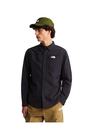 The North Face M Sequoia Ls Erkek Gömlek Siyah