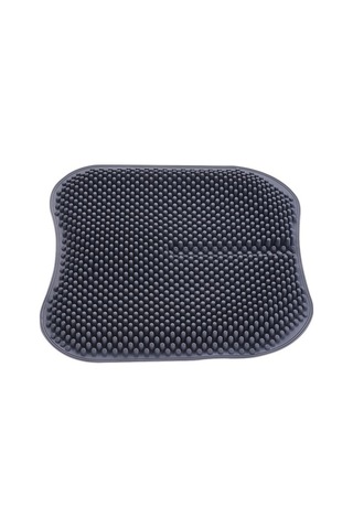 Havalandırmalı Silikon Araç Koltuğu Yastığı - Masajlı, Kaymaz, Serinletici 41x42 Cm