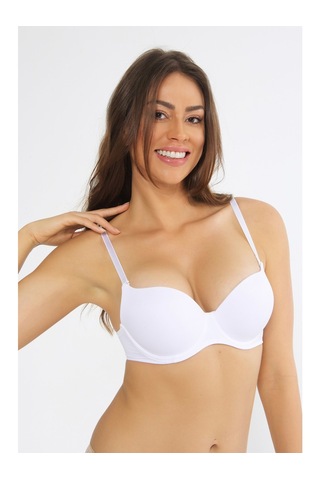 Missayza Çift Destekli Double Push Up Nurteks 1490 Sütyen BEYAZ