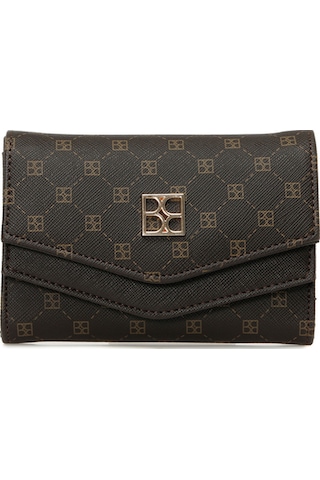Butigo Mıd Monogram Kapak 5pr Kahverengi Kadın Cüzdan 000000000102055409 Kahverengi