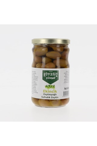 Köyceğiz Yöresel Ekincik Sofralık Zeytin 600 G