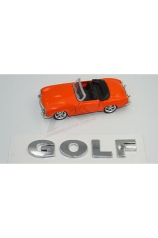 Volkswagen Golf 4-5 Bagaj 3M 3D Krom Abs Yazı Logo Amblem