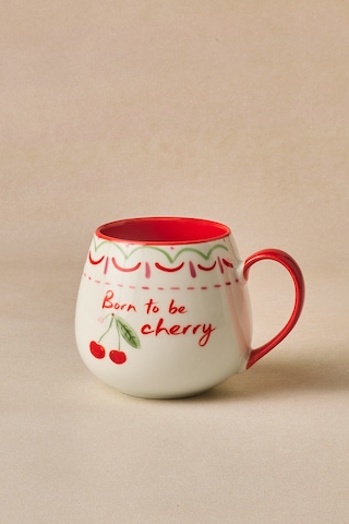 Karaca Cherry Time Kupa 355 Ml Kırmızı