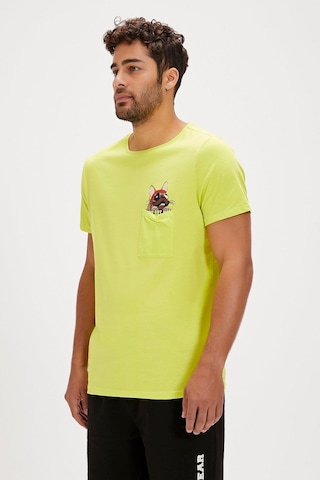 Bad Bear Gotcha Erkek Tişört-6569 Sulphur Sarı