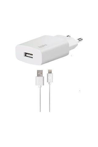 Taks 5Ts01Lb 1,5 Amp Apple Uyumlu iPhone Seyehat Şarj Aleti Taks 5Ts01Lb 1,5 Amp Apple Uyumlu iPhone Seyehat Şarj Aleti