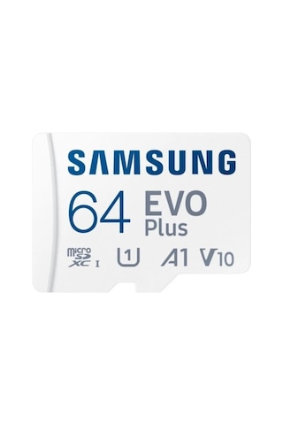 Samsung Evo Plus 64GB MB-MC64SA/APC 160 MB/SN MicroSDXC Hafıza Kartı + Adaptör