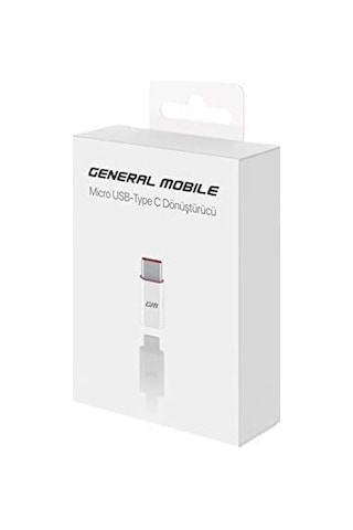 General Mobile M100372 Micro Usb  - Type C Dönüştürücü General Mobile