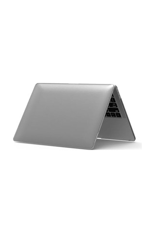 Apple Uyumlu MacBook Pro Kılıf 13inç M1-m2, Kristalline İz Yapmaz A1706 A1708 A1989 A2159 A2251 A2289 A2338 İle Gri