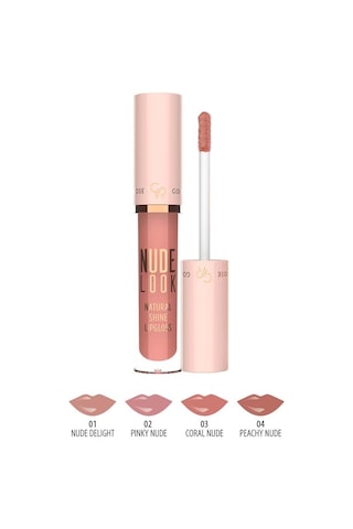 Golden Rose Nude Look Natural Shine Lipgloss No:03