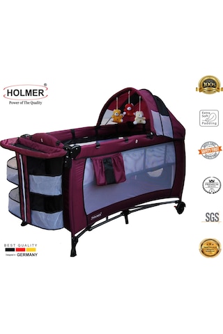 Holmer Kids Maxi Comfort Eurostyle Oyun Parkı Park Yatak 60 x 120 CM