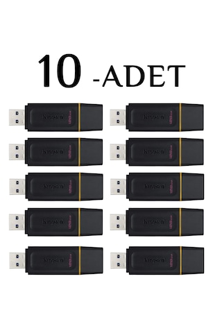 Kingston Dtx/128gb Exodia 128 Gb Usb 3.2 Flash Bellek 10-adet
