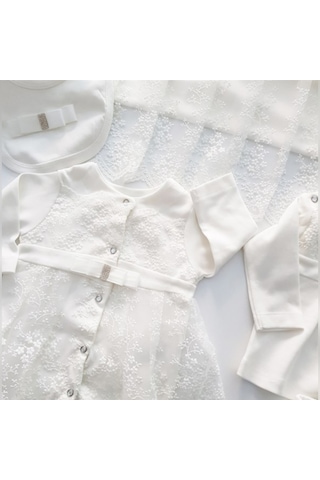 Eda Fantastic 1180 Kız Bebek 10 lu Hastane Çıkışı Yenidoğan Seti Çok Renkli