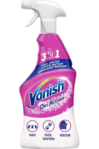 Vanish Oxi Action Çok Amaçlı Halı , Koltuk Ve Evcil Hayvan Leke Çıkarıcı Sprey 500 ML